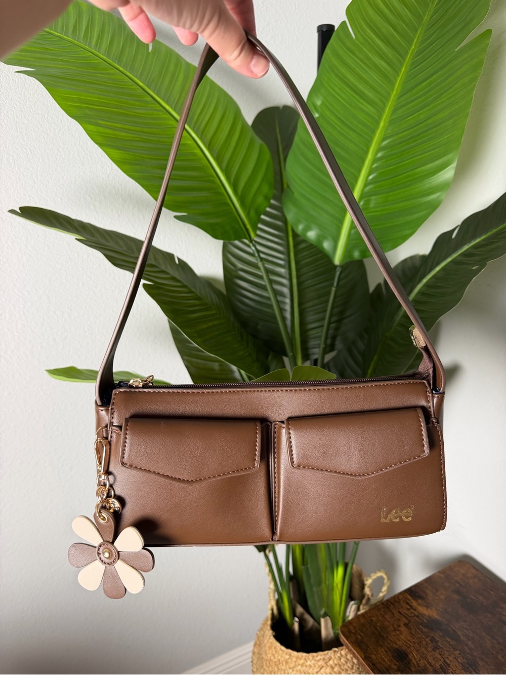 Lee Shoulder Bag – Chocolate Brown – Brand New